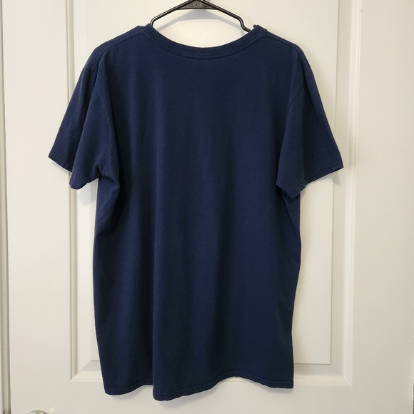 Bro Do You Even Leviosa Graphic Tee Blue Medium - Picture 4 of 4